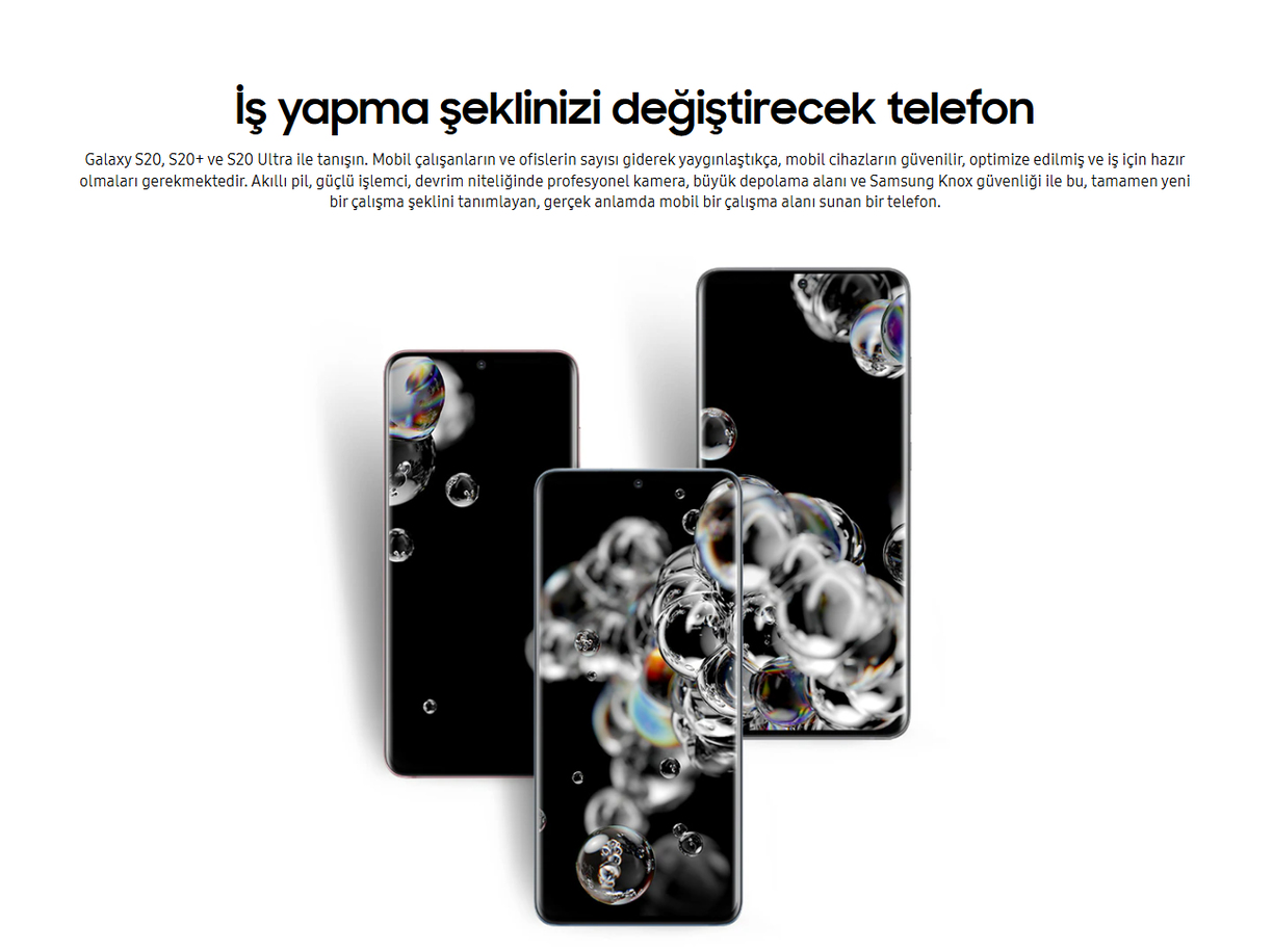 Yenilenmiş Samsung Galaxy S20 Plus